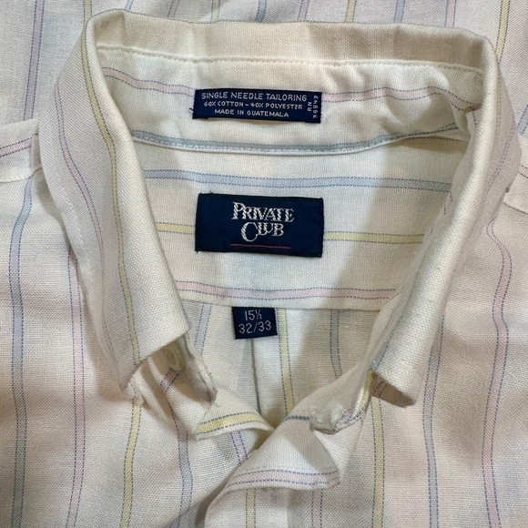 PRIVATE CLUB & ELECTRIC AVENUE, MENS SHIRTS. SET/2 - Picture 4 of 7